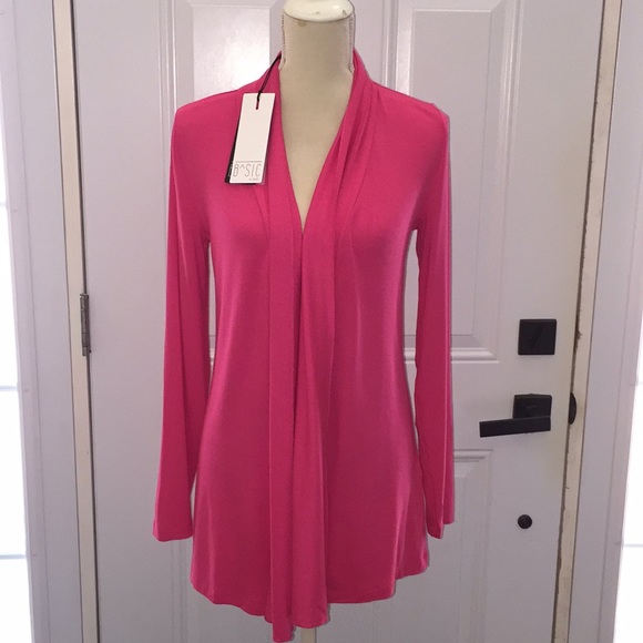 Yest Yessica Short 80474B Woman's Cardigan Sweater Fresh Pink Size 6 - Picture 5 of 11